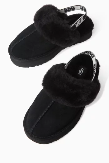Funkette Slippers in Suede
