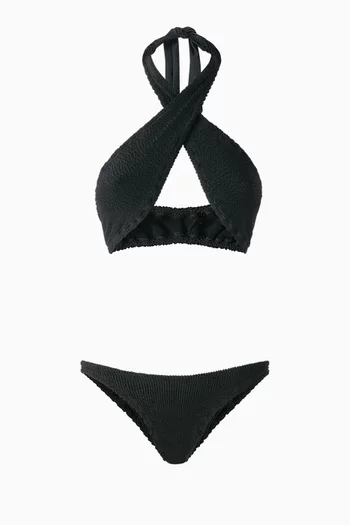 Racehorse Bikini Set in Stretch Nylon