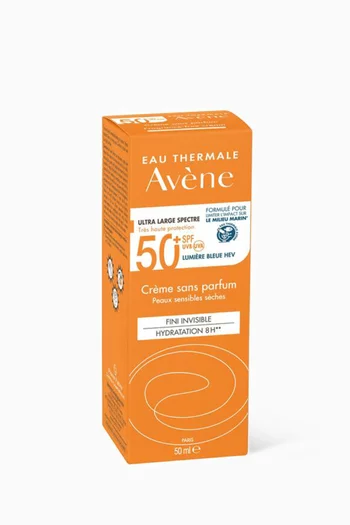 Very High Protection SPF 50+ Fragrance-free Cream, 50ml