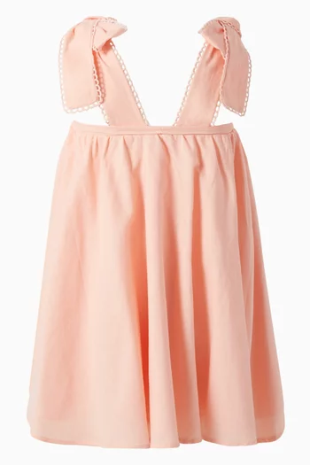 Bow Ties in the Meadows Flared Dress