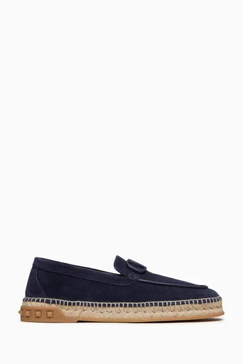 Valentino Garavani Leisure Flows Espadrilles in Leather