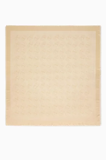 Valentino Garavani VLOGO Signature Scarf in Silk-blend