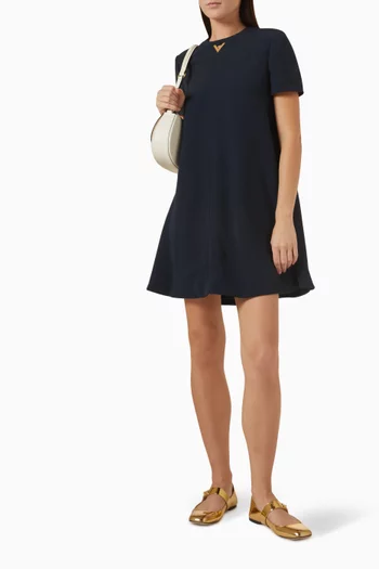 Valentino Garavani Structured Couture Mini Dress in Viscose