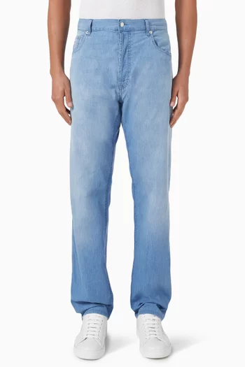 Low-rise Jeans in Denim