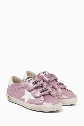 Old School Low-top Sneakers in Suede