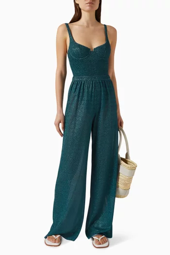 Lumiere Pants in Lurex