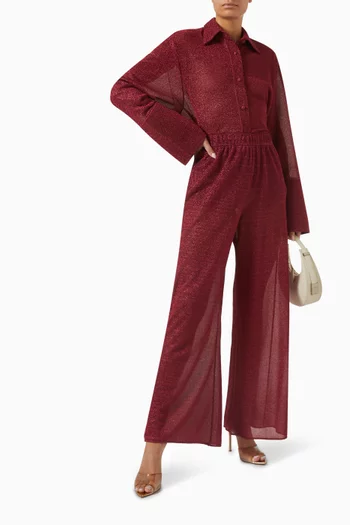 Lumiere Pants in Lurex