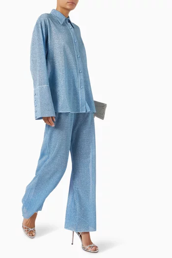 Lumiere Pants in Lurex