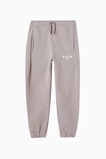 Logo Sweatpants in Fleece