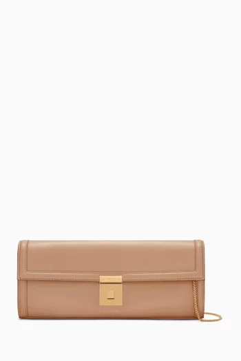 Paris Clutch in Smooth Leather