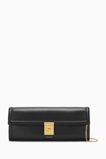 Paris Clutch in Smooth Leather