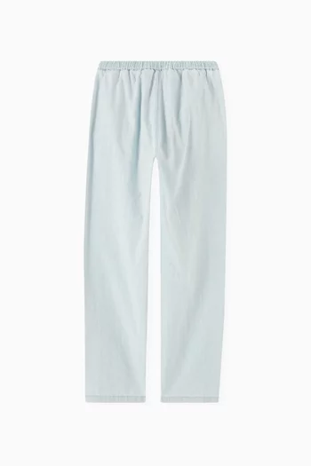 Straight Leg Jeans in Denim