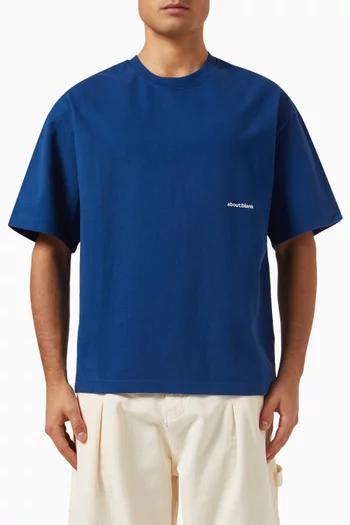 Box Logo T-shirt in Cotton-jersey