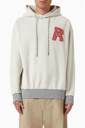 Reverse Column A Hoodie in Brushed-fleece
