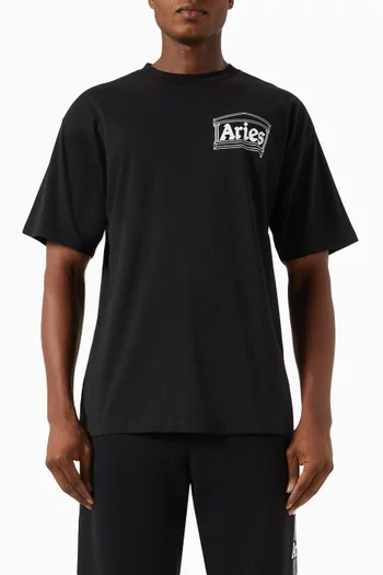 Aries Temple T-shirt in Cotton