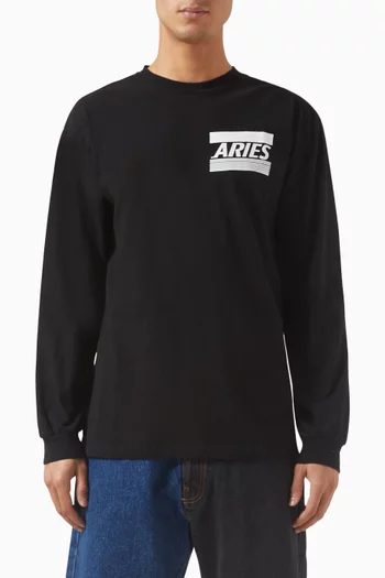 Credit Card-print T-shirt in Cotton