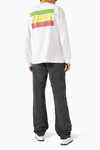 Credit Card-print T-shirt in Cotton