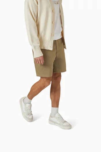 Clay Sneakers in Leather & Textile