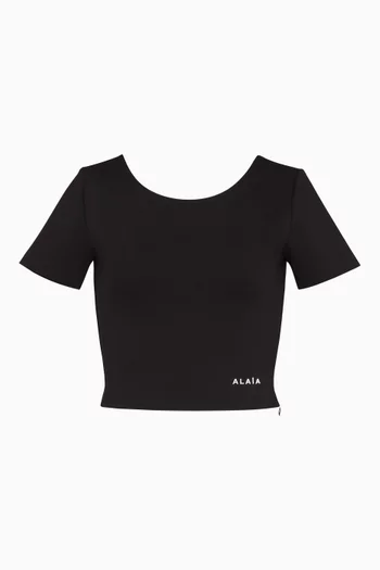 Sculpting Top in Jersey