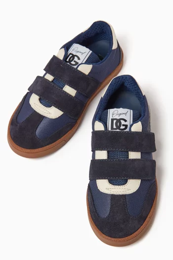 Logo Low-top Sneakers in Leather