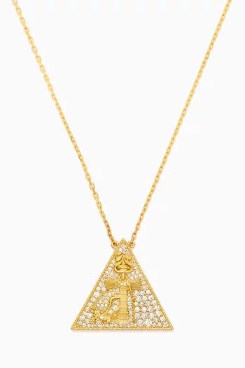 Small Ishtar Necklace in 18kt Gold