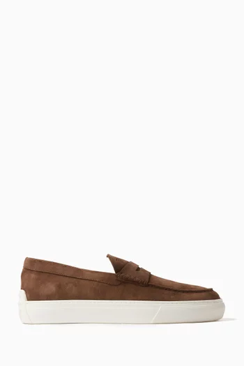 Gommino Penny Loafers in Suede