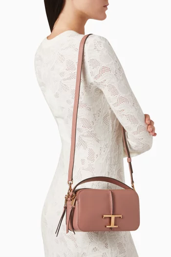 T Timeless Camera Bag in Leather