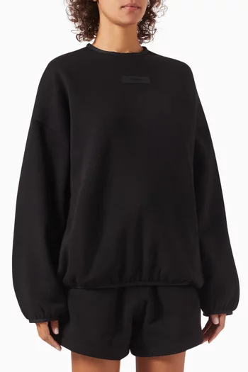 Essentials Crewneck Sweater in Cotton Blend