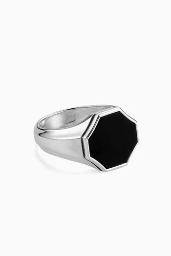 Onyx Signet Ring