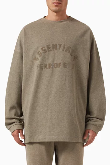 Essentials Long-sleeve T-shirt in Cotton-jersey