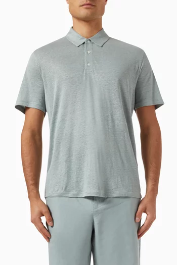 Polo Shirt in Linen