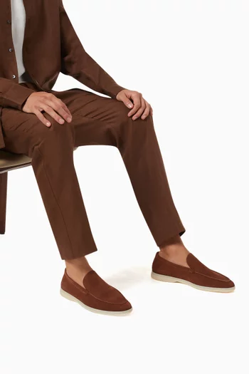 Ludovico Loafers in Soft Suede Leather