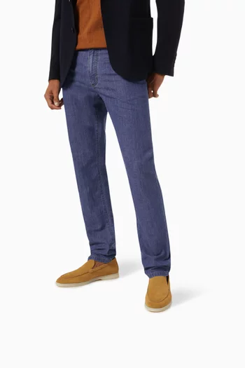 Ludovico Loafers in Soft Suede Leather