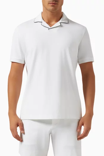 Tailor Polo Shirt in Viscose-blend
