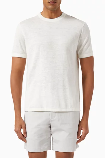Sarior T-shirt in Cotton & Linen