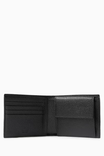 Luka Logo-embossed Billfold Wallet in Leather