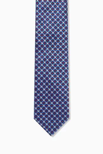 Floral Tie in Silk