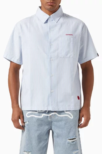 Diner Striped Shirt in Cotton