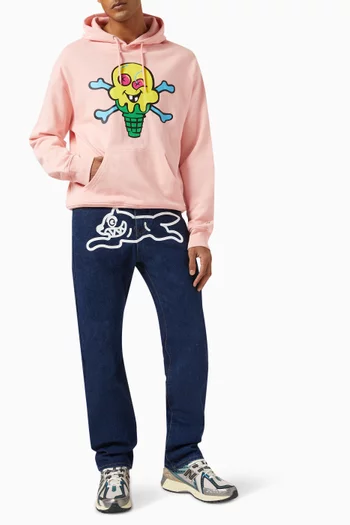 Cones & Bones Popover Hoodie in Cotton