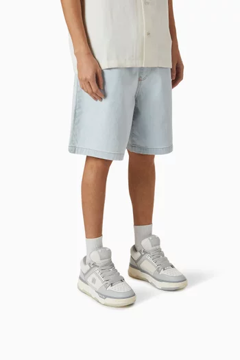 MA-1 Low-top Sneakers in Leather & Mesh