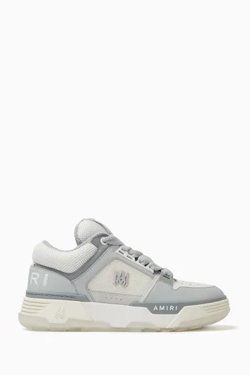 MA-1 Low-top Sneakers in Leather & Mesh
