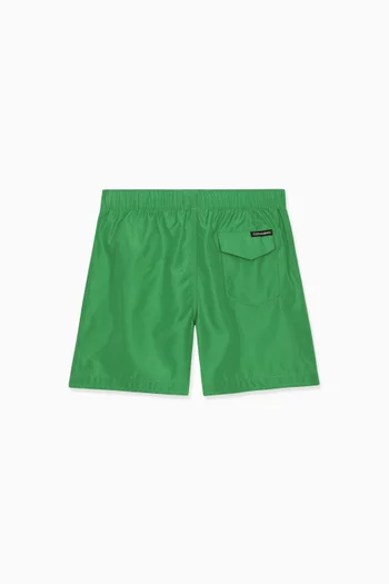 Logo-print Swim Shorts in Technical Fabric