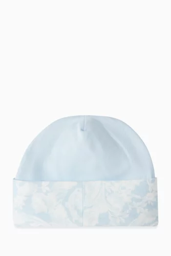 Barocco Baby Cap in Stretch Jersey