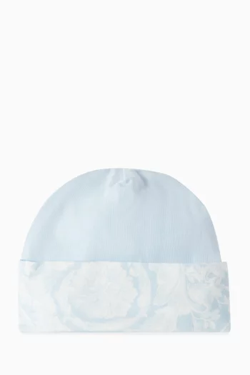 Barocco Baby Cap in Stretch Jersey