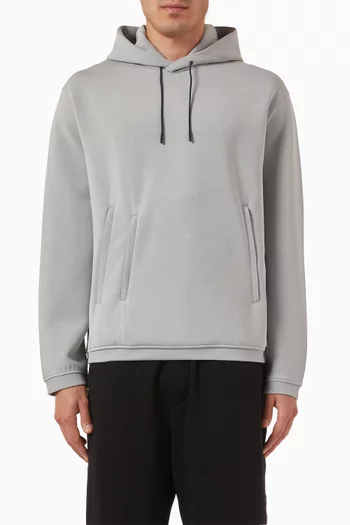 EA Logo Hoodie in Double-jersey