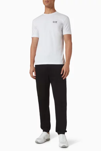 EA7 Logo T-shirt in Cotton