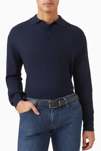 Reversible Belt in Leather