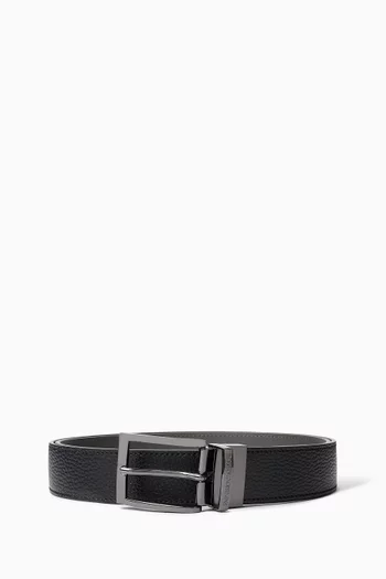Reversible Belt in Leather