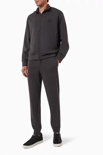 EA Logo Tracksuit Set in Jersey