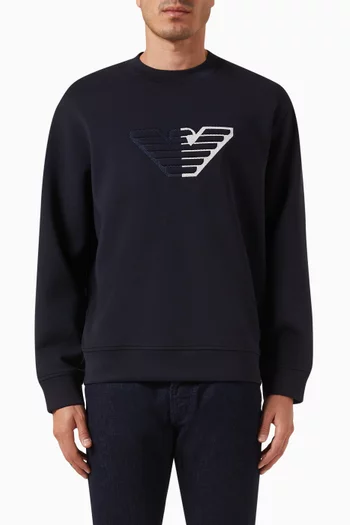 Emporio armani eagle sweatshirt top